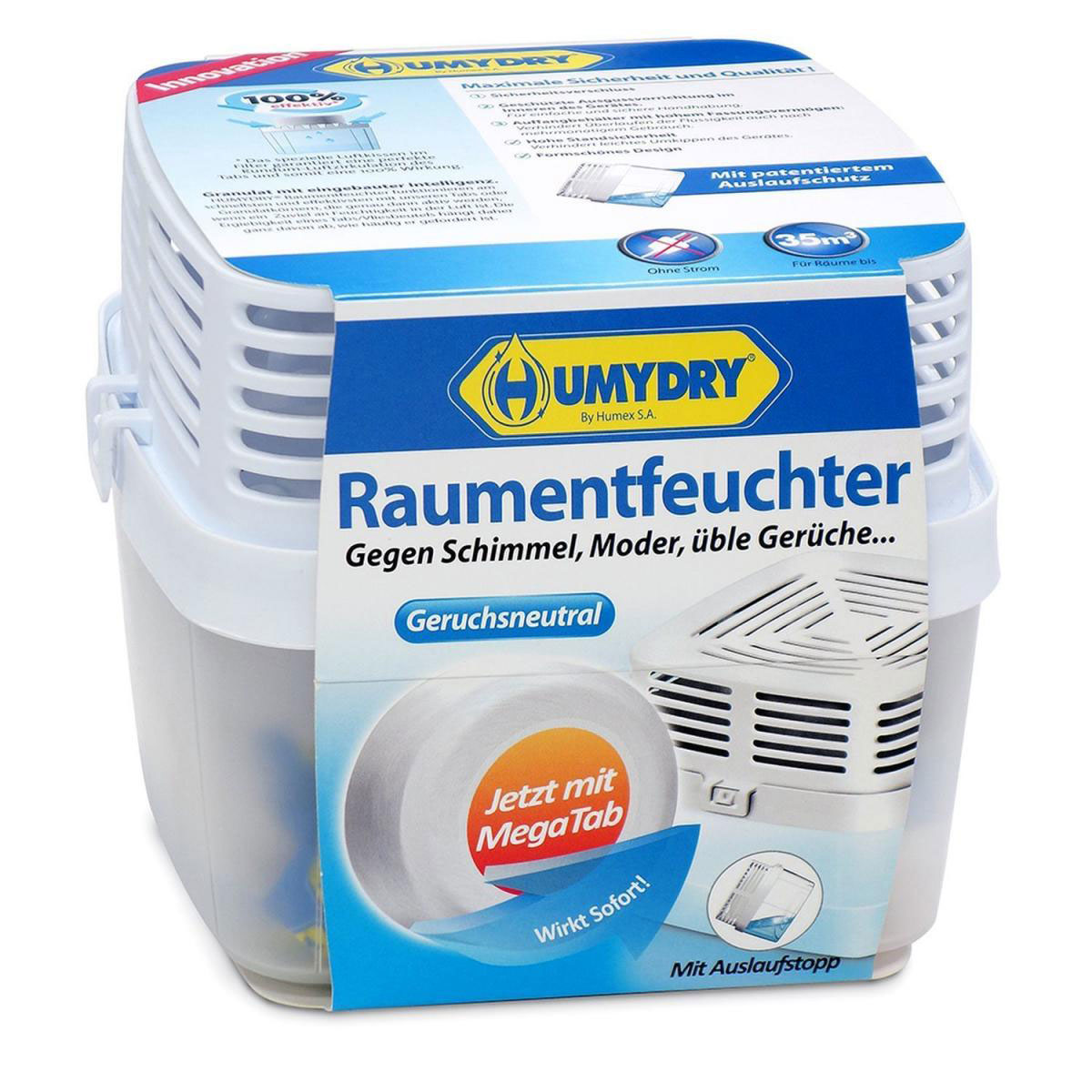 Humydry Raumentfeuchter Premium Tab Geruchsneutral