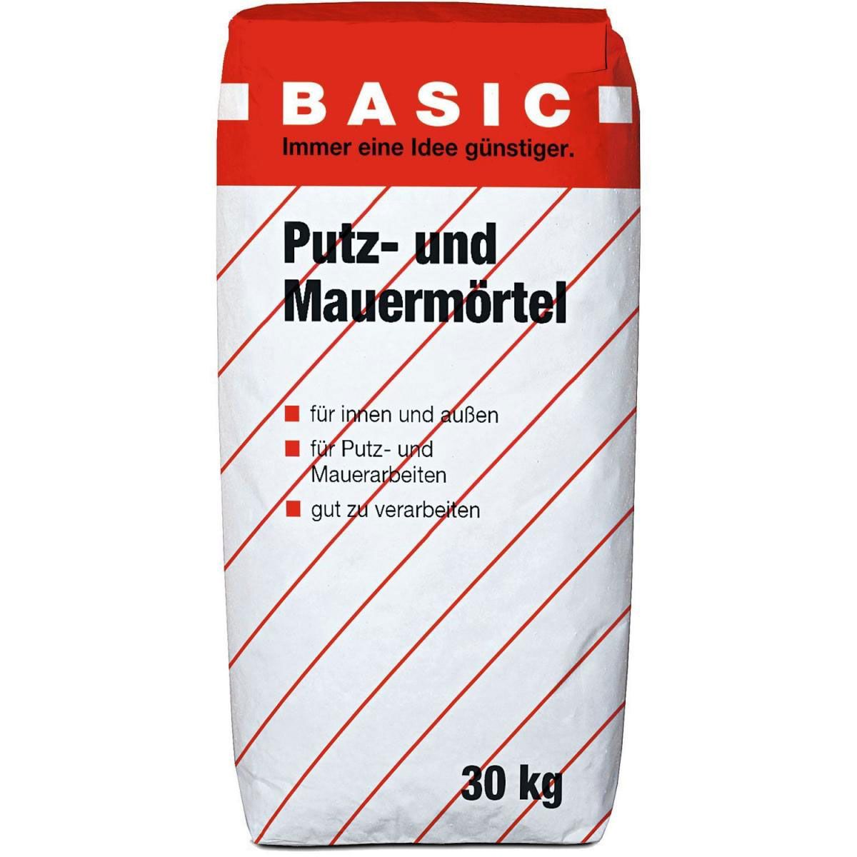 Basic Putz und Mauermörtel 30 kg 557878