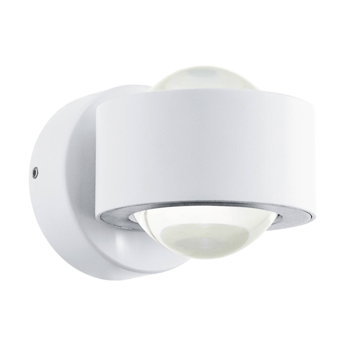 Eglo LED-Außenwandleuchte Treviolo | weiß weiß-klar 249799 