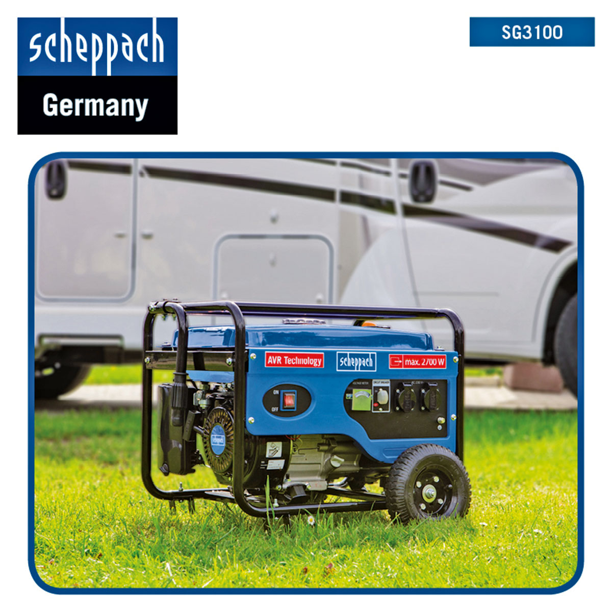 Scheppach Benzin-Stromerzeuger SG3100