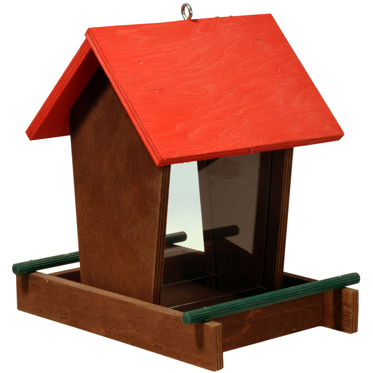 DOBAR Kleines Vogelhaus zum Aufhängen 