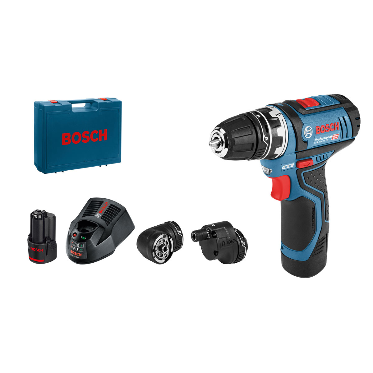 Bosch Professional Akku Bohrschrauber Set Gsr V Fc