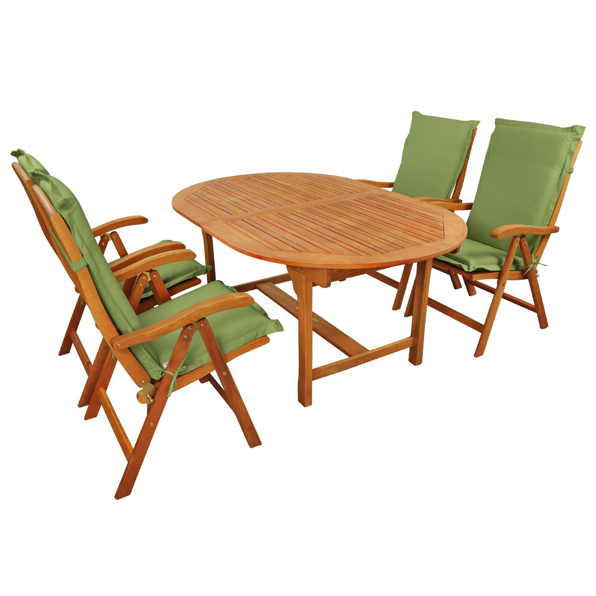 | Auflagen Indoba | Grün 9 Gartenmöbel | Premium K000022053 Set Grün mit 9-teilig Sun Flair