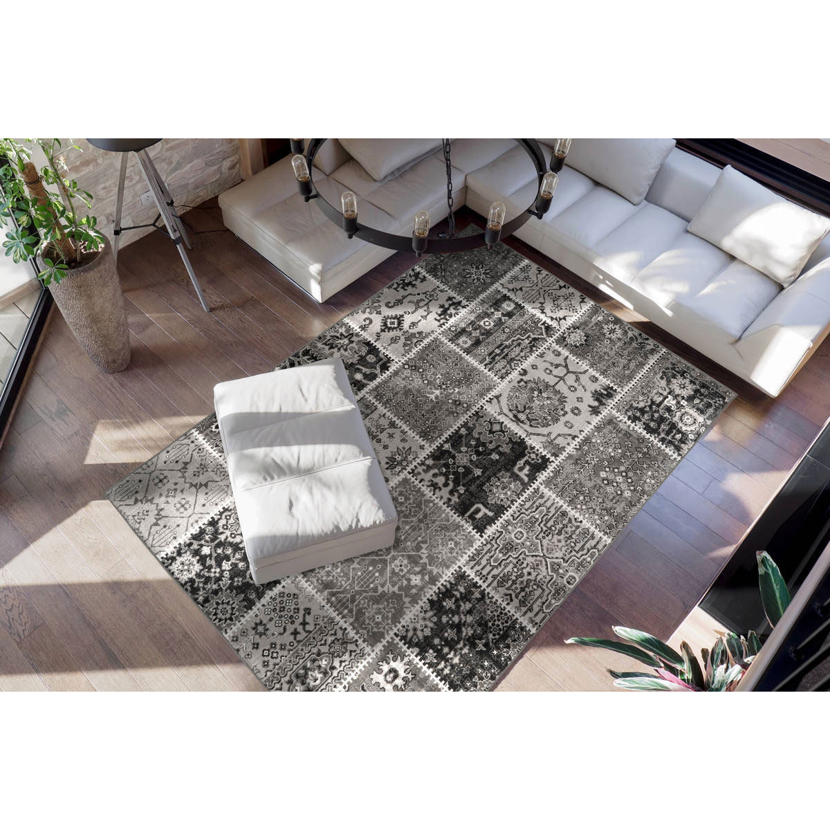 Vintage-Teppich Ariya | Grau | 150 cm 425 80 x 150x80 K000047761