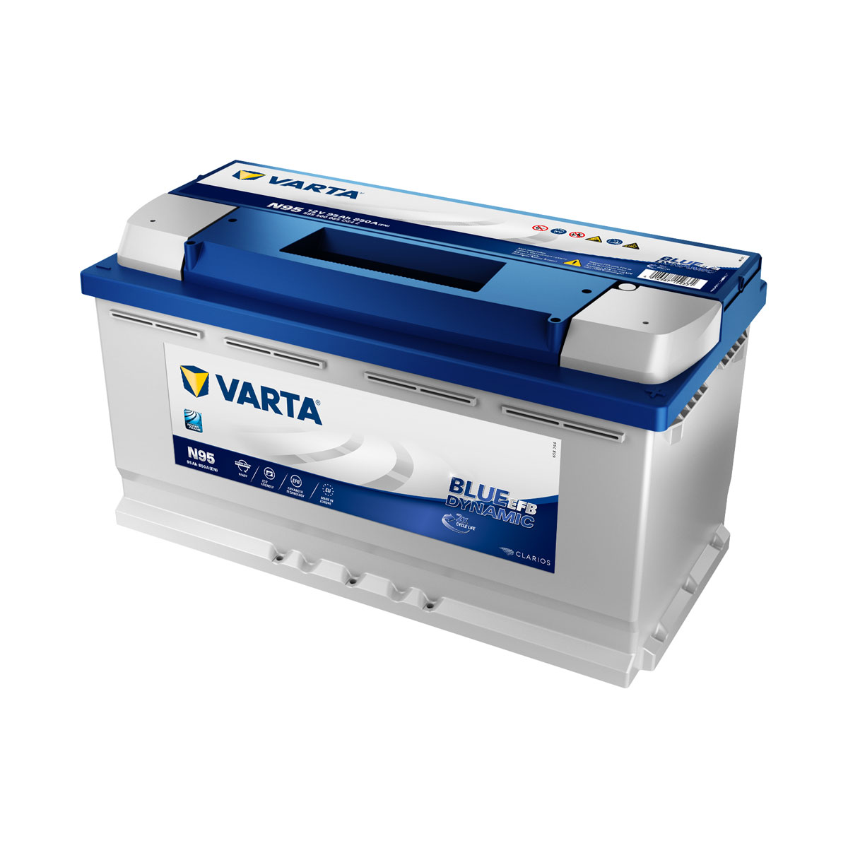 Batterie Varta Blue Dynamic EFB N95 12v 95ah 850A 595 500 085 L5D