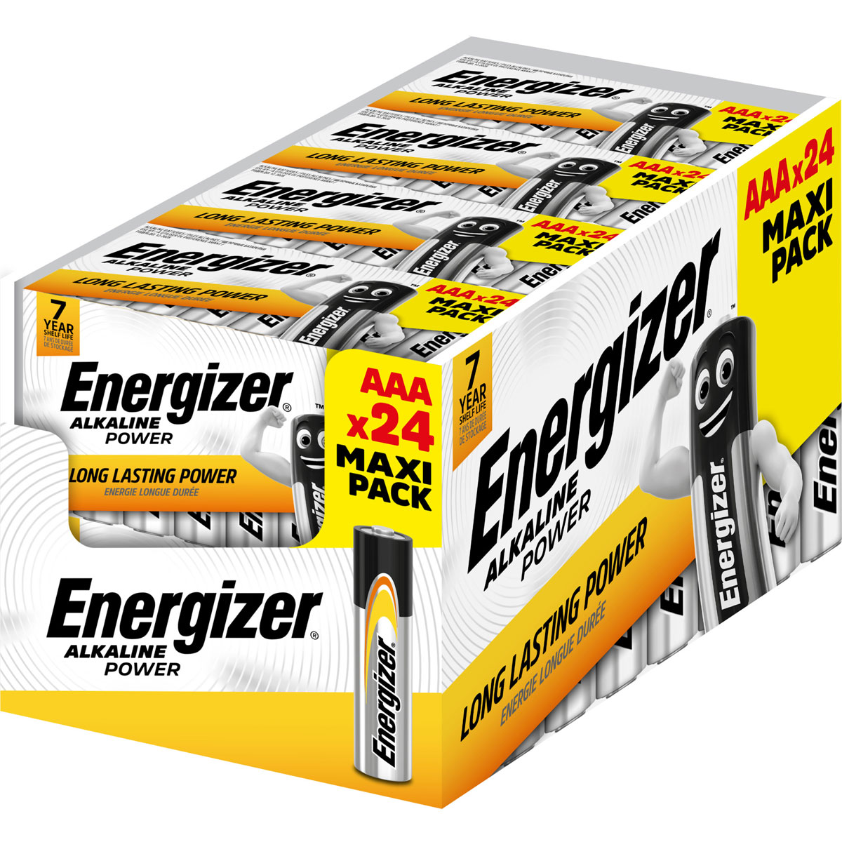 Energizer AAA-Batterie Alkaline Power Maxi-Pack Stk. 24 253060 